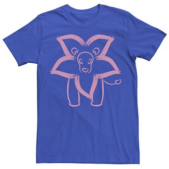 Men's Cartoon Network Steven Universe Flower Lion Outline Tee