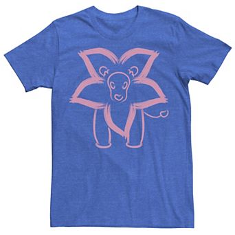 Men's Cartoon Network Steven Universe Flower Lion Outline Tee