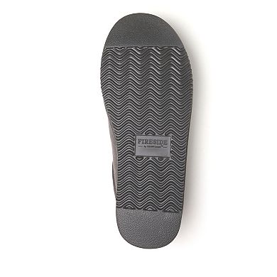 Men's Fireside by Dearfoams Grafton Genuine Shearling Clog Slippers