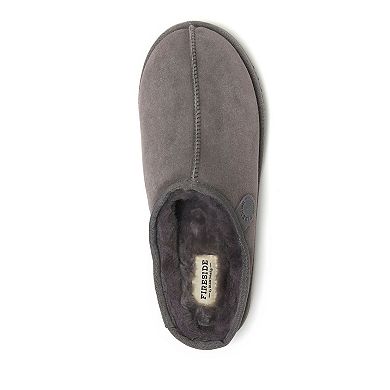 Fireside by Dearfoams Grafton Genuine Shearling Men's Clog Slippers