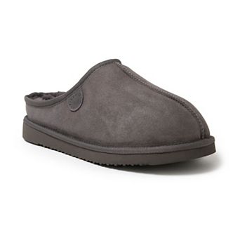 Men's Fireside by Dearfoams Grafton Genuine Shearling Clog Slippers