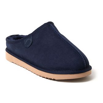 Men's Fireside by Dearfoams Grafton Genuine Shearling Clog Slippers