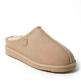 Men's Fireside by Dearfoams Grafton Genuine Shearling Clog Slippers