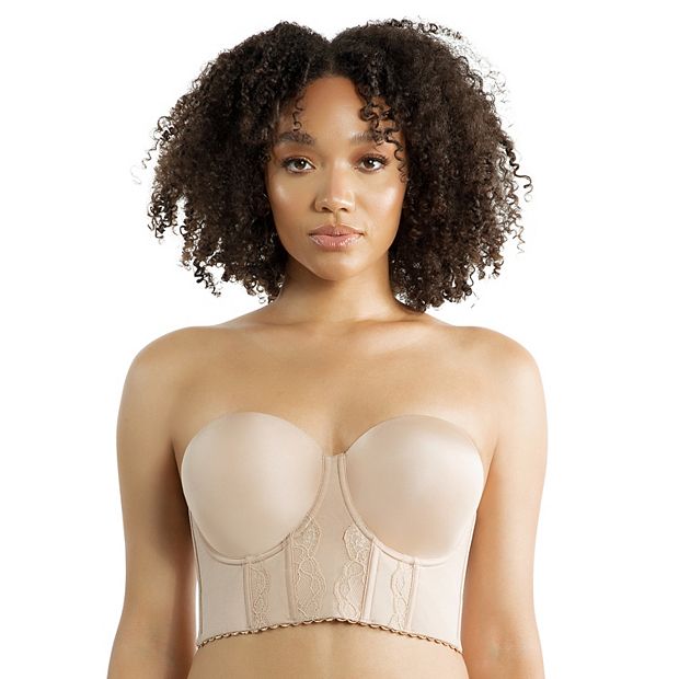 Buy Light Pad Smoothing Longline Strapless Bra from Next