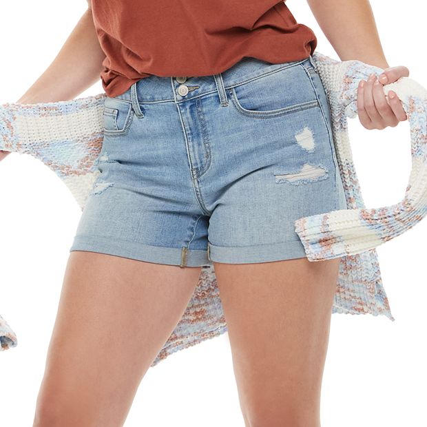 Womens jean shorts on sale kohls