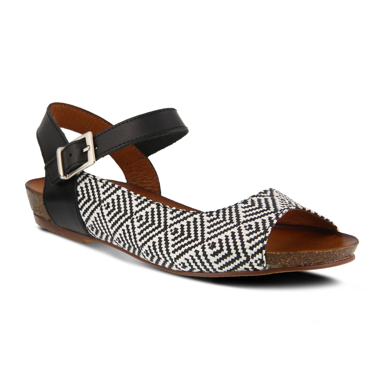 spring step tiffany wedge sandal