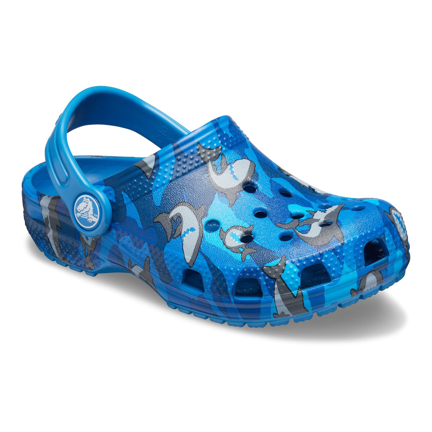 Crocs Classic Shark Preschool Boys' Clogs