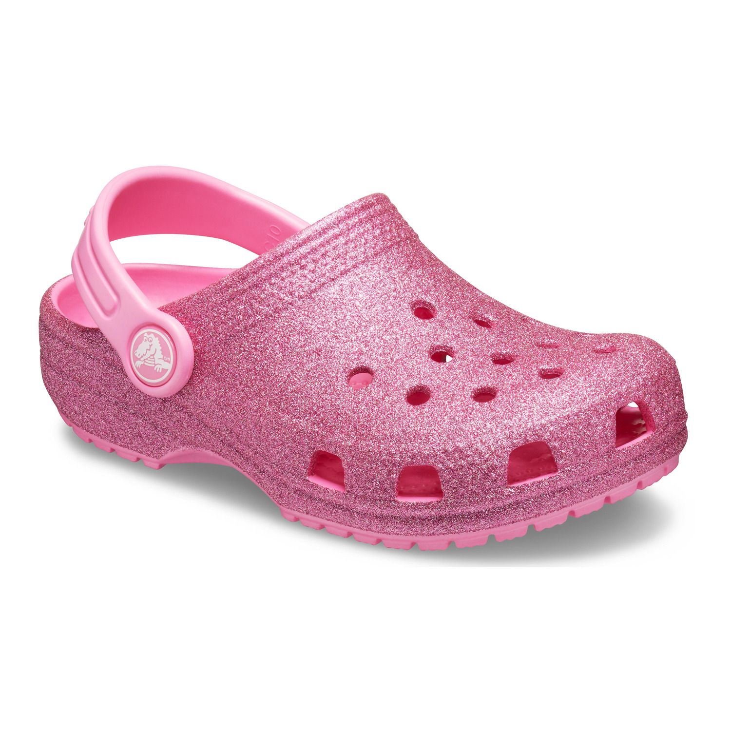 crocs glitter shoes