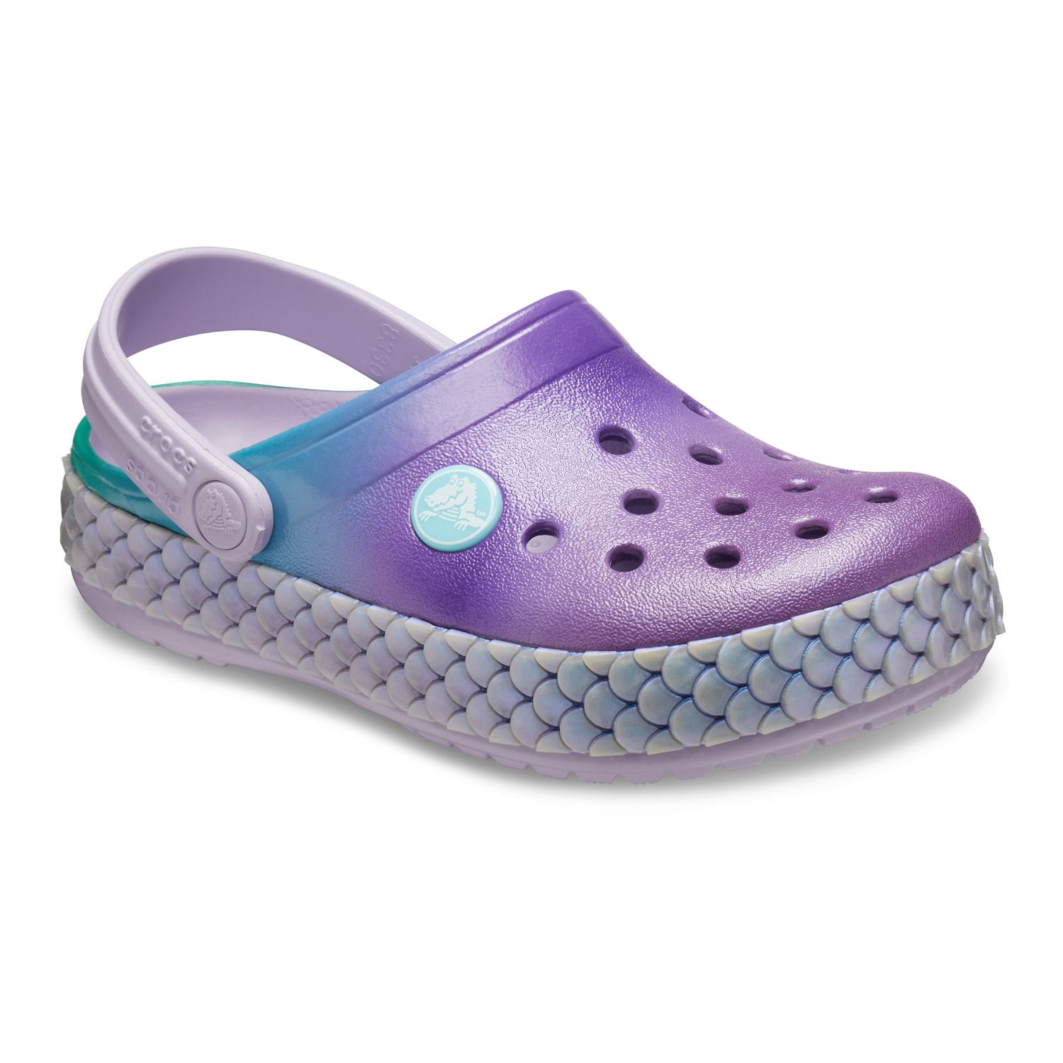 purple crocs for girls