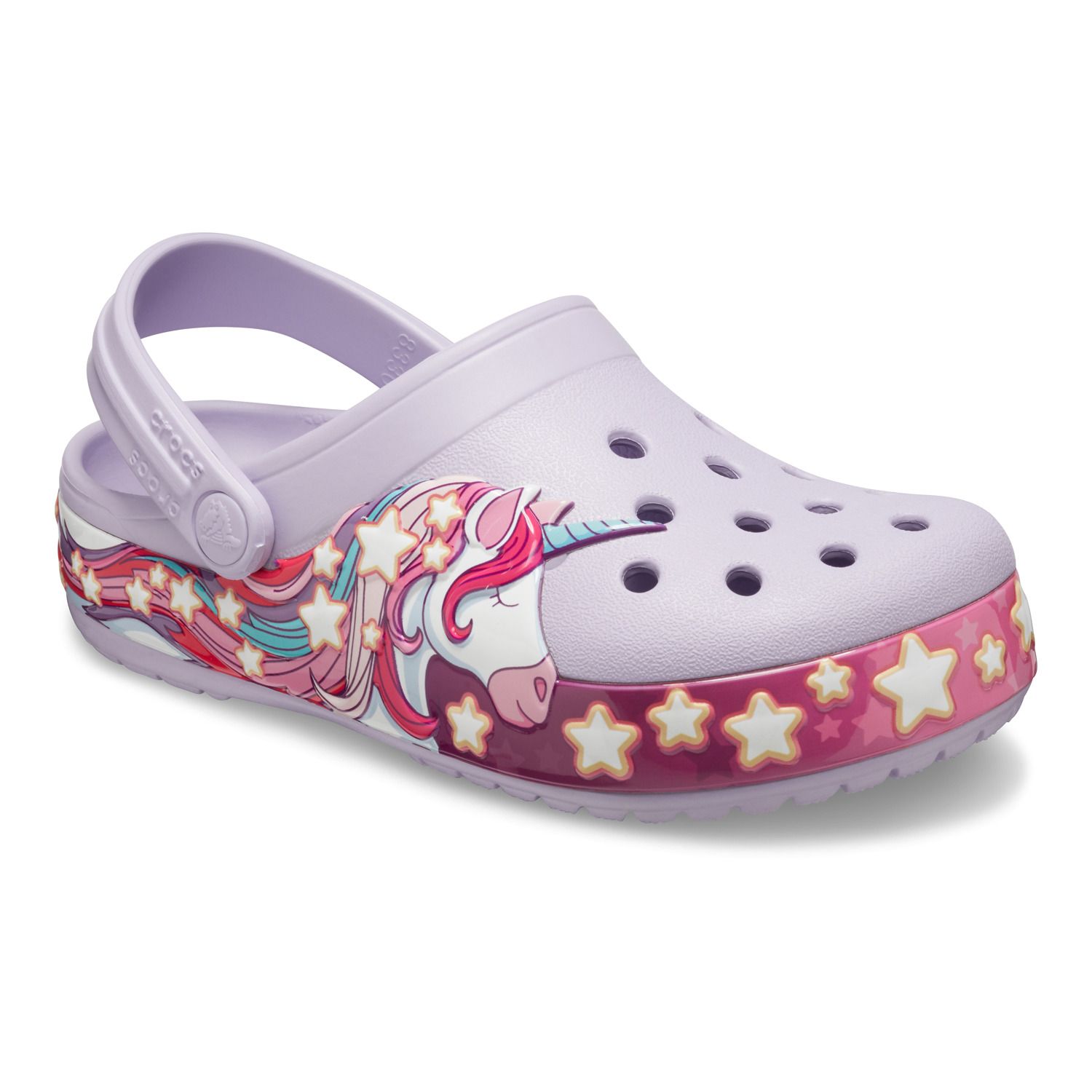 Crocs FunLab Unicorn Band Girls' Clogs