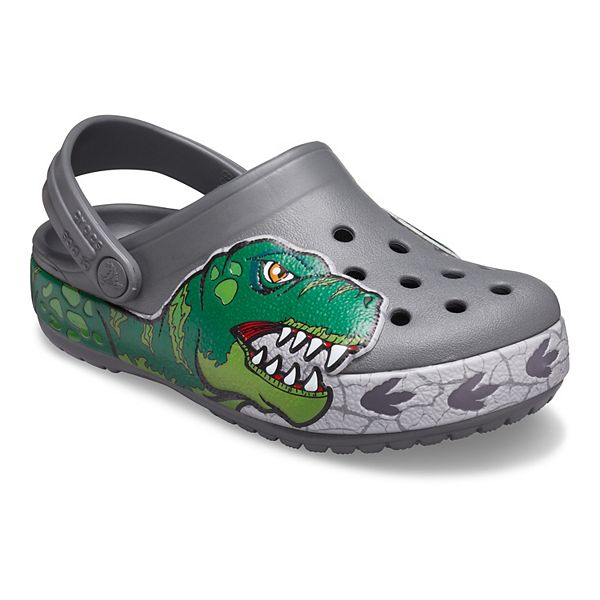 Introducir 30+ imagen crocs dinosaur shoes