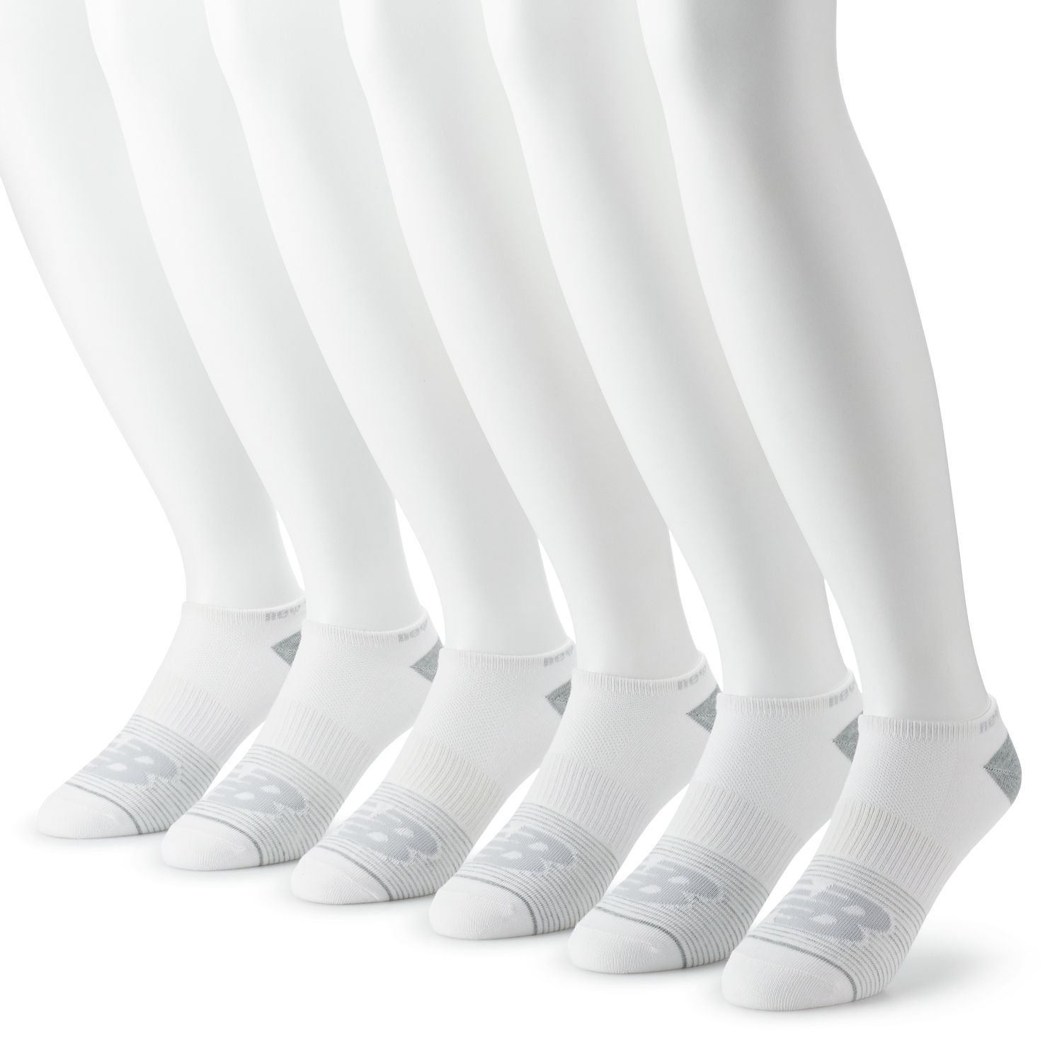 reebok men's no show socks