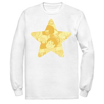 Men's Cartoon Network Stevens Universe Gold Star Long Sleeve Tee