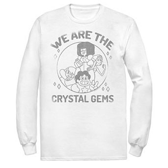 Men's Cartoon Network Steven Universe Crystal Gems Group Shot Long Sleeve Tee