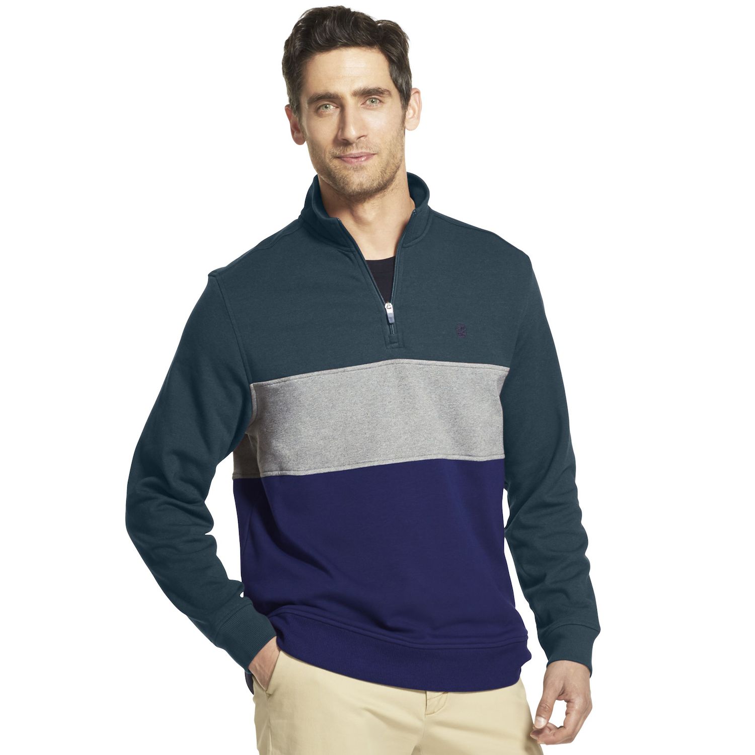 izod saltwater quarter zip