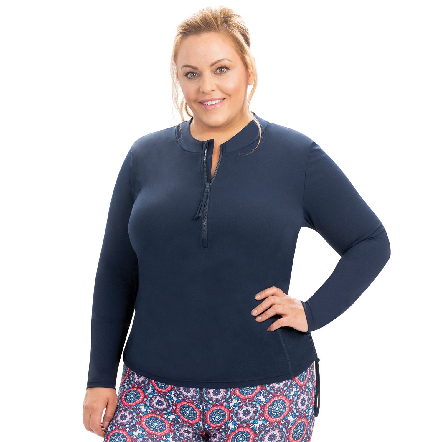 plus size rash top