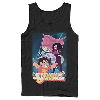 Men's Cartoon Network Steven Universe Team Flag Poster Tank Top
