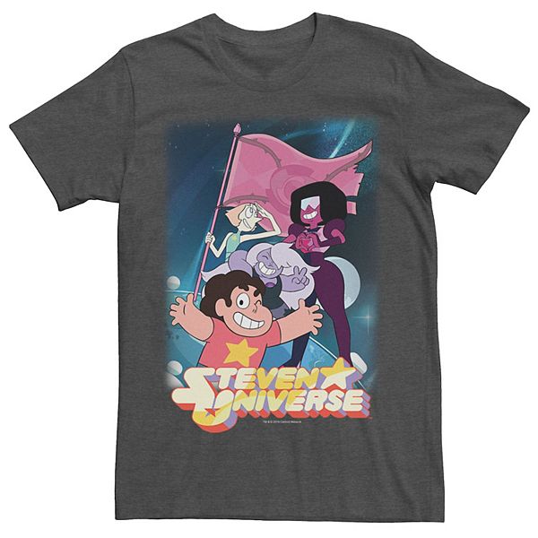 Men's Cartoon Network Steven Universe Team Flag Poster Tee