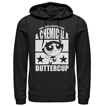 Men's Cartoon Network Powerpuff Girls Buttercup Chemical X Hoodie