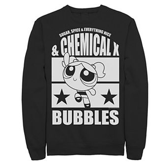 Men's Cartoon Network Powerpuff Girls Bubbles Chemical X Fleece