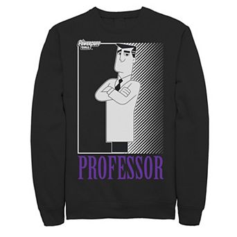 Men's Cartoon Network Powerpuff Girls Professor Portrait Logo Fleece