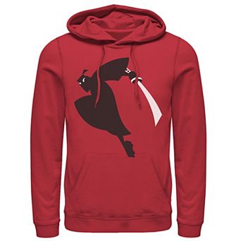 Men's Cartoon Network Samurai Jack Leaping Sword Silhouette Hoodie