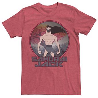 Men's Cartoon Network Samurai Jack The Meditating Warrior Badge Tee