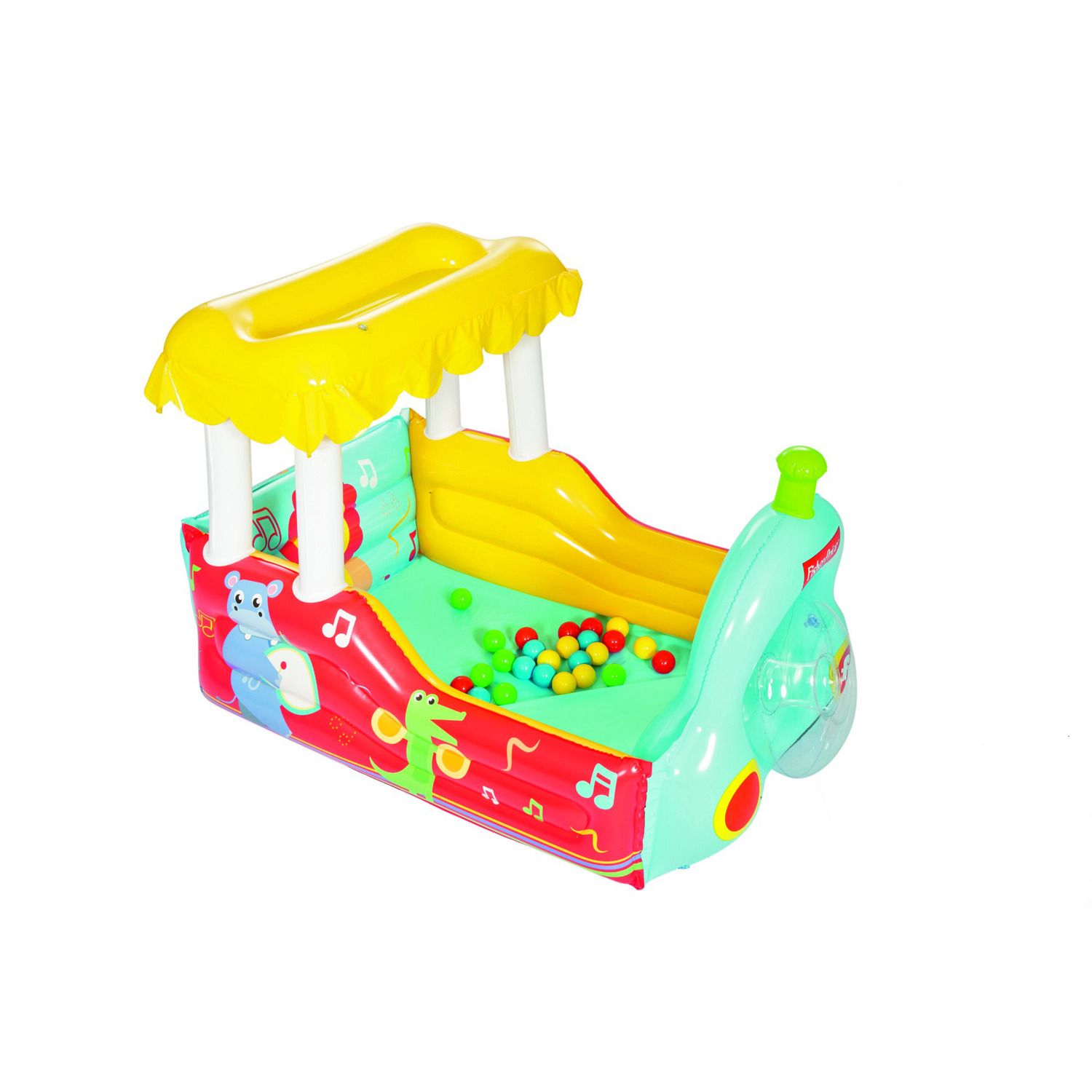 fisher price train ball pit