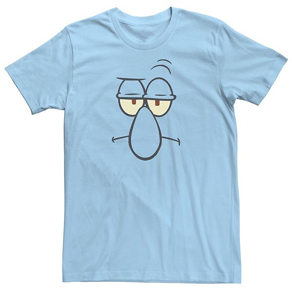 Men's Nickelodeon SpongeBob SquarePants Squidward Face Tee