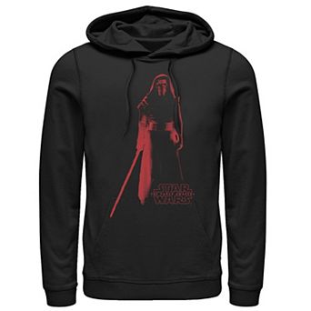 Men's Star Wars The Force Awakens Kylo Ren Red Hue Hoodie