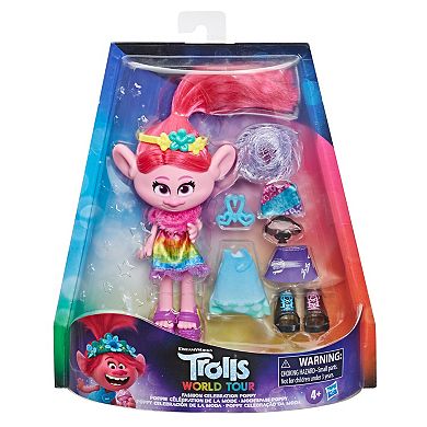 DreamWorks Trolls World Tour Fashion Celebration Poppy by Hasbro