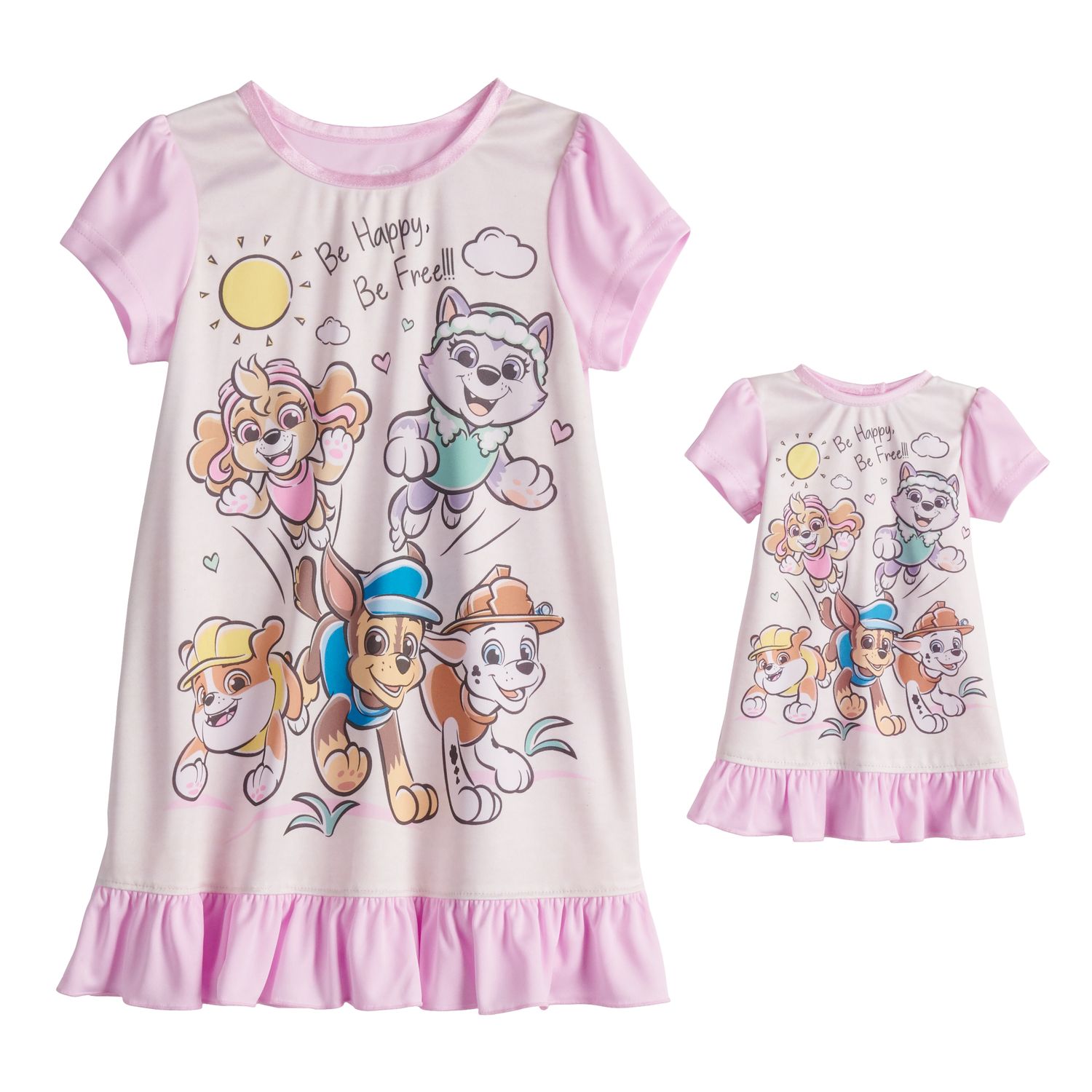 paw patrol night dress