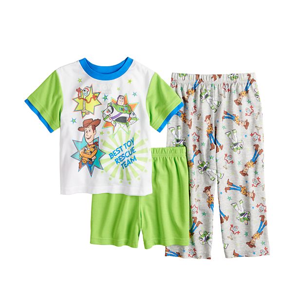 Disney Pixar Toy Story Toddler Boy 3 Piece Pajama Set