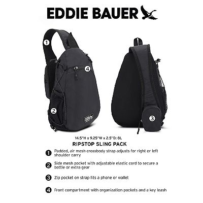 Eddie Bauer Ripstop 8L Sling Pack display picture 1