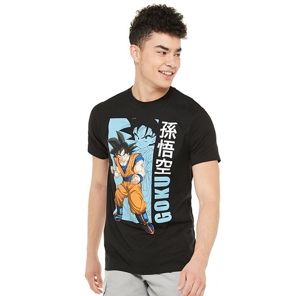 Men S Dragon Ball Z Goku In Action Graphic Tee