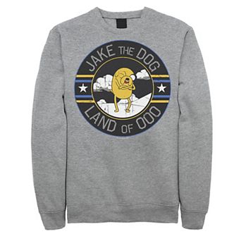 Men's Cartoon Network Adventure Time Jake The Dog Land Of Ooo Sweatshirt