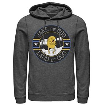 Men's Cartoon Network Adventure Time Jake The Dog Land Of Ooo Hoodie