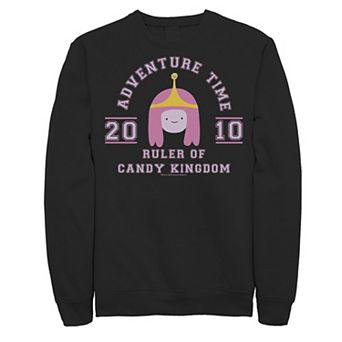 Men's Cartoon Network Adventure Time Ruler Of Candy Kingdom Fleece