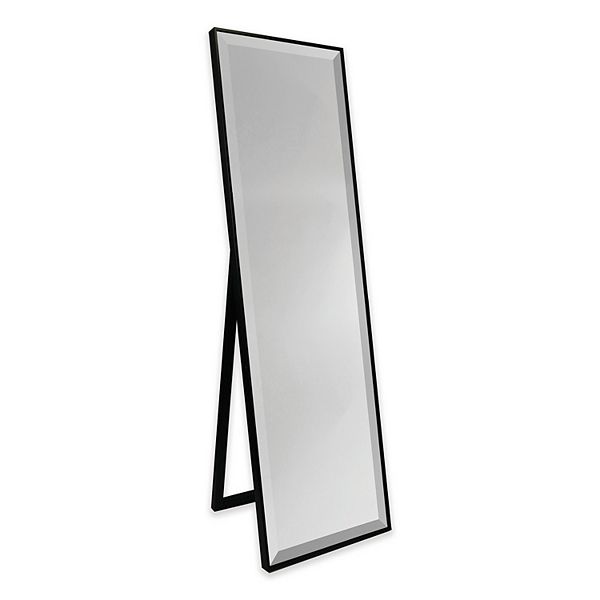 Belle Maison Black Easel 18x64 Mirror, Floor Easel For Mirror