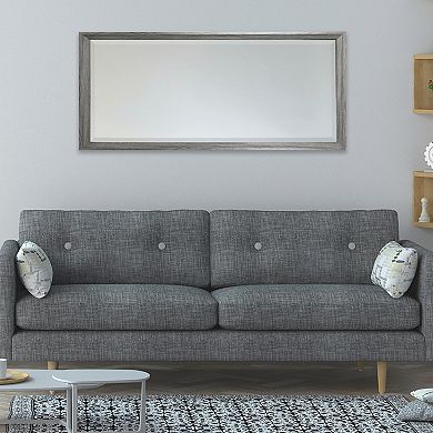 Belle Maison 24x58 Grey Angled Leaner Mirror