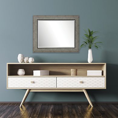 Belle Maison Charcoal Brown 22x28 Mirror