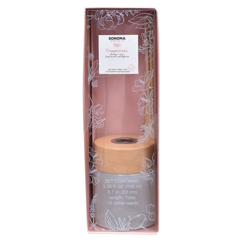 76289010 Sonoma Goods For Life Happiness Peony & Rose Reed  sku 76289010