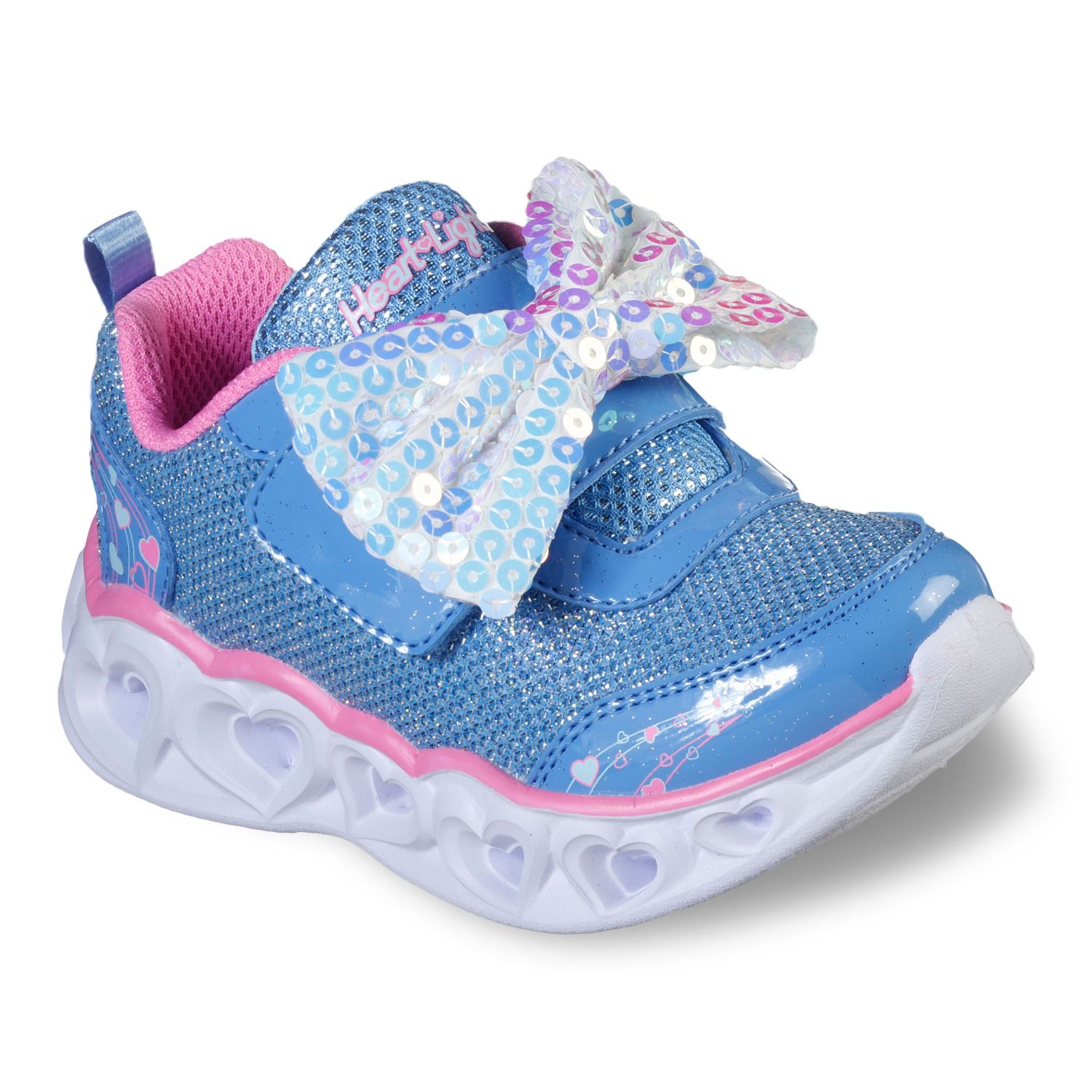 skechers light up hearts