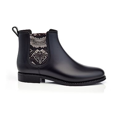 Henry Ferrera Marsala Snake Women's Rain Boots