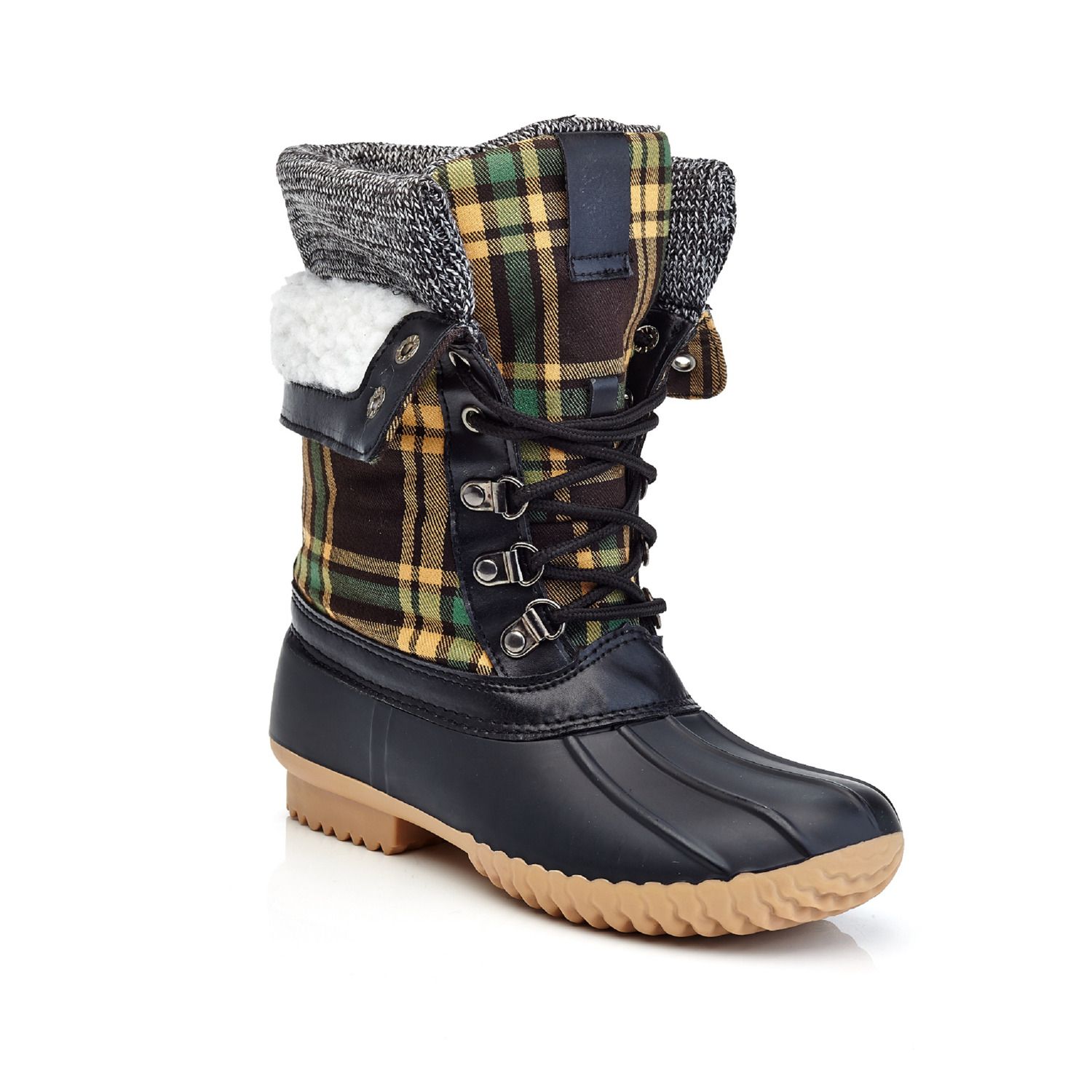 Image for Henry Ferrera Mission 26 Plaid Women's Water-Resistant Winter Boots at Kohl's.