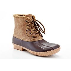 Womens duck hot sale boot sale