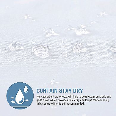 Madison Park Vera Burnout Printed Shower Curtain