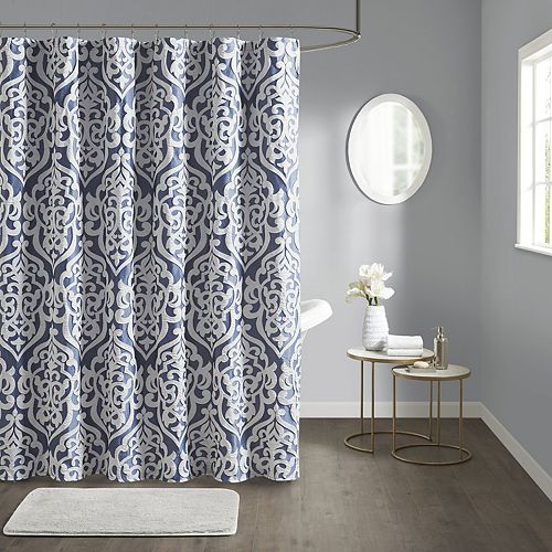 Madison Park Dillon Jacquard Shower Curtain