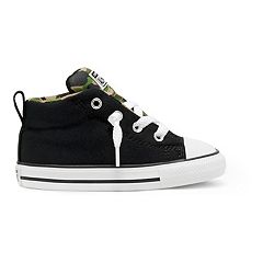 Kohls black cheap converse high tops