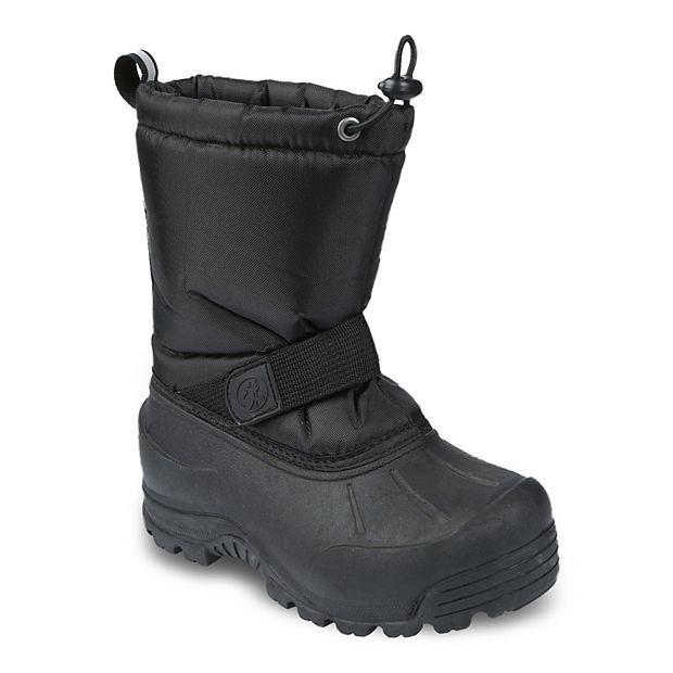 Black snow deals boots kids